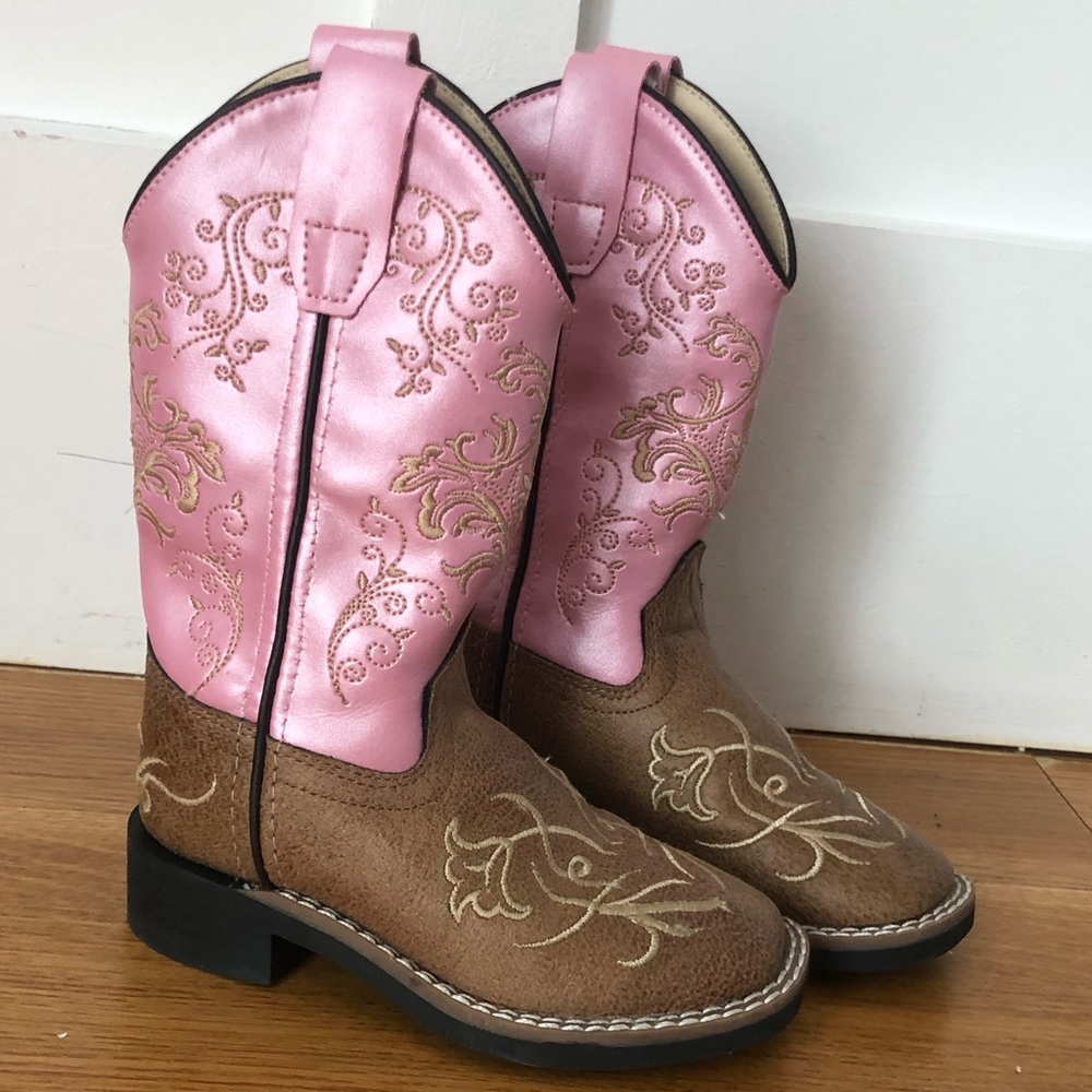 Old West Toddler cowboy boots size 9 (toddler)